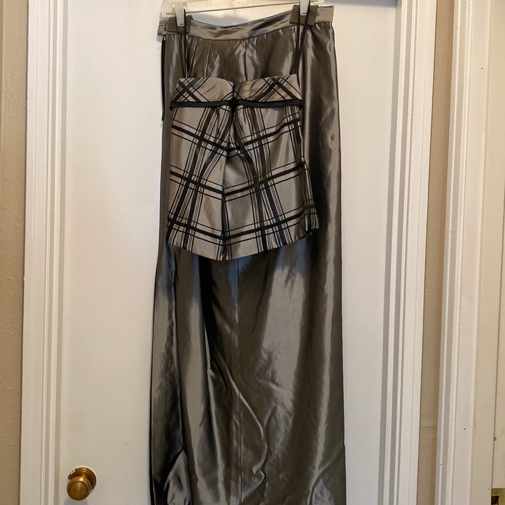 Bridesmaids bustier and long skirt, sold together